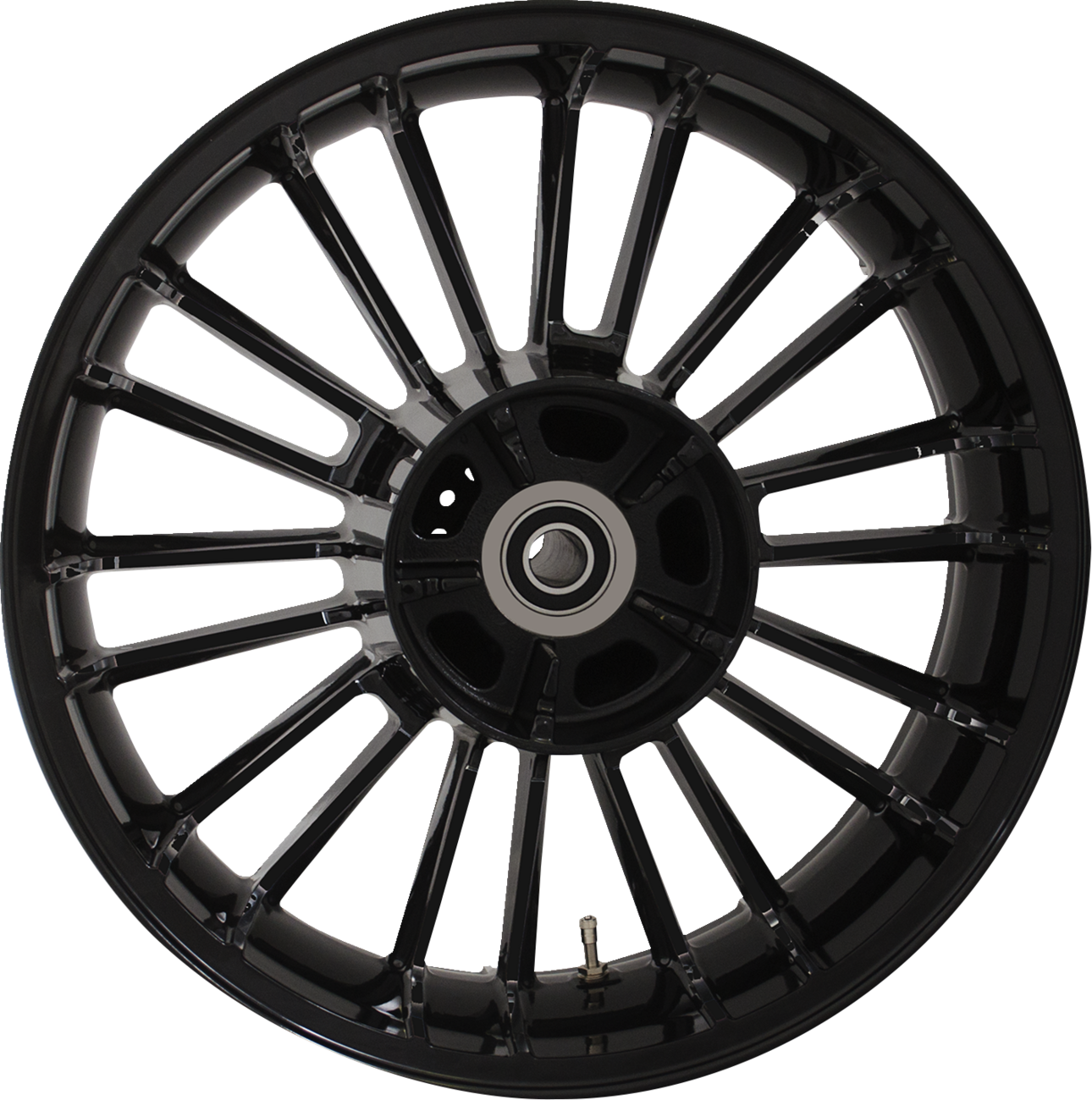 Wheel - Atlantic 3D - Rear - Single Disc/Without ABS - Black - 18x5.5 - '09-'24 Touring