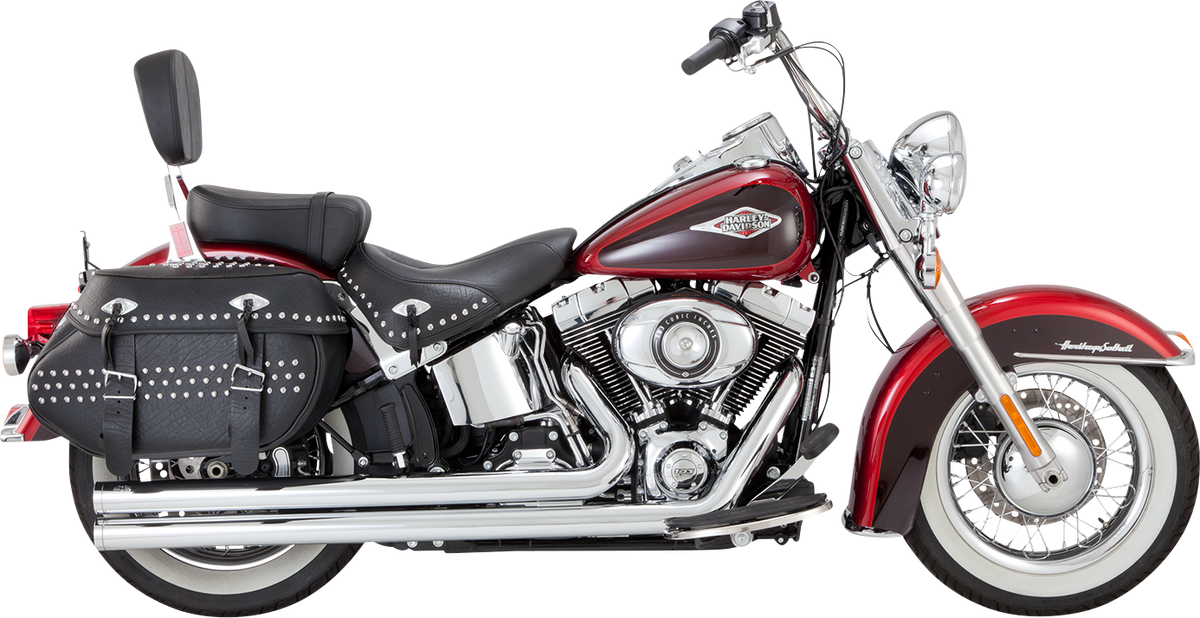 Big Shots Long Exhaust System - Chrome