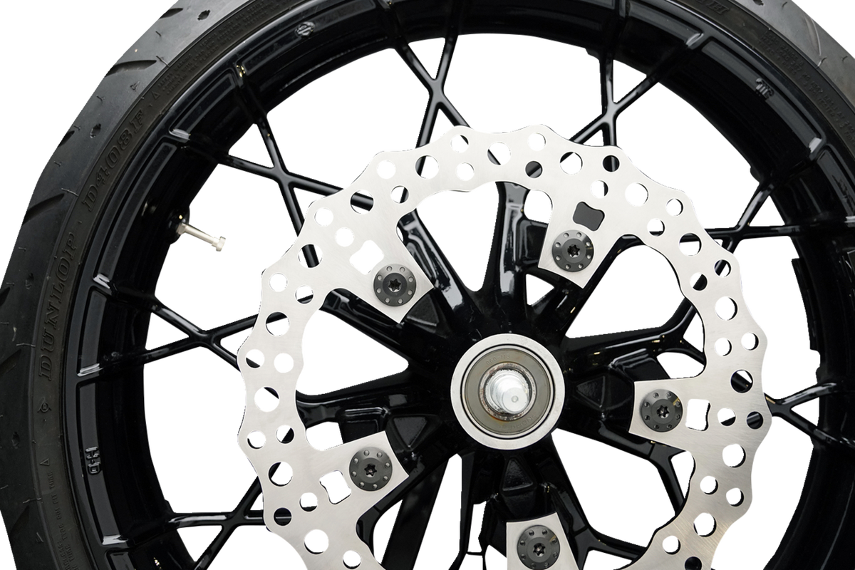 Bolt Kit - Holeshot/Front/Floating/Brake Rotor - Spoke Mount - Black - 5 Pack