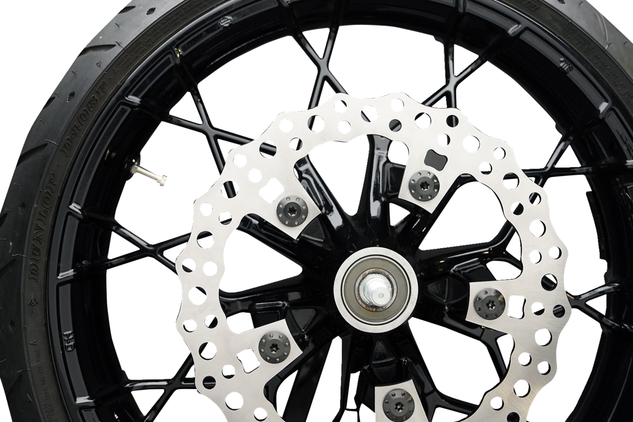 Bolt Kit - Holeshot/Front/Floating/Brake Rotor - Spoke Mount - Black - 5 Pack