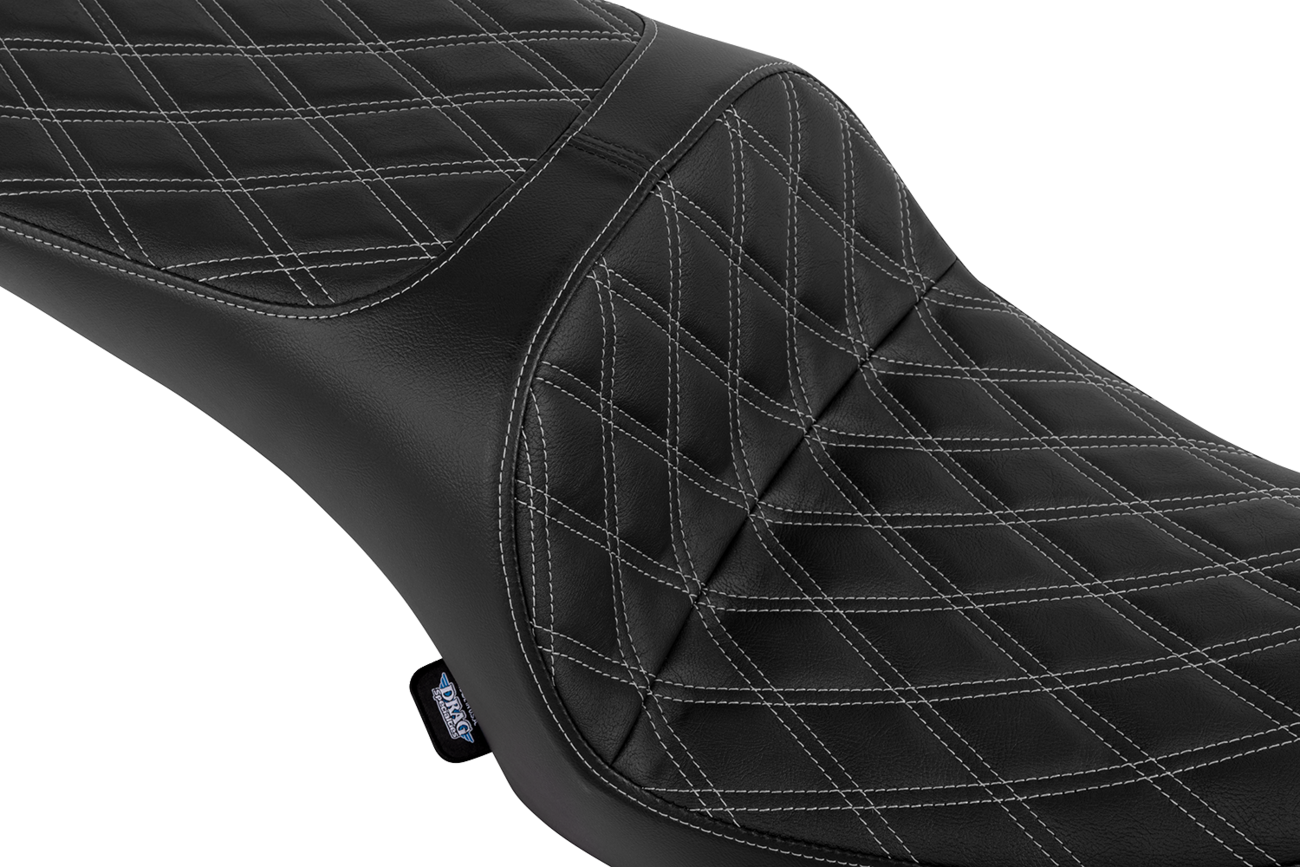 Freedom Seat - Vinyl - Double Diamond Silver Stitch - Challenger '20-'25/Chieftain '25