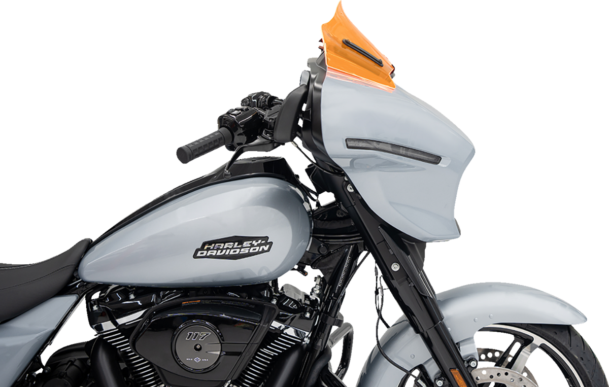 Ice Flare® Windshield - 8" - Orange Ice - FLHX