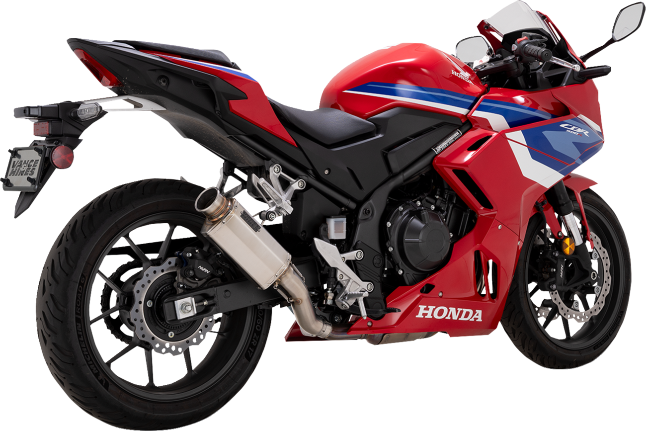 VS-6 Slip-On Muffler - Stainless Steel - Honda CB/CBR 500