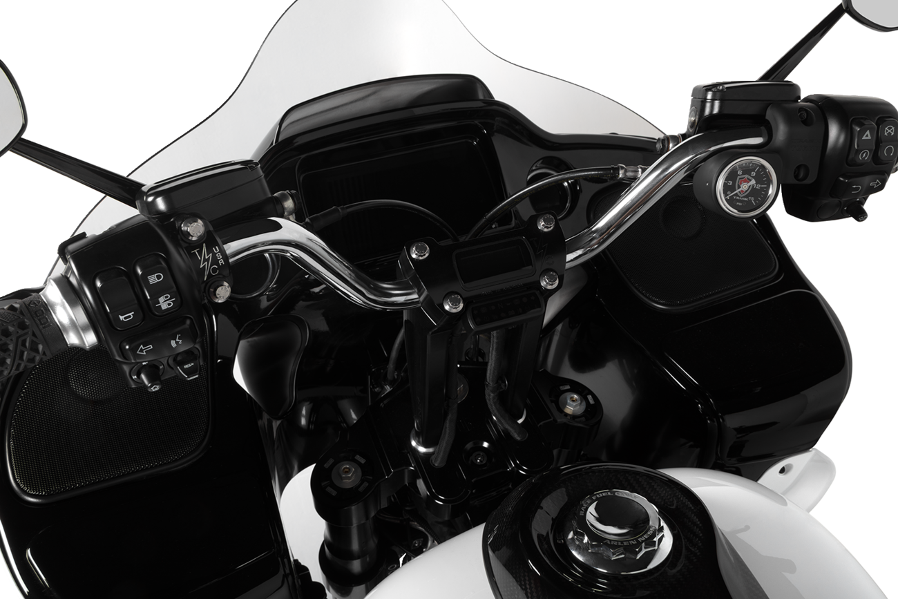 1" Handlebar - High Bend - Chrome