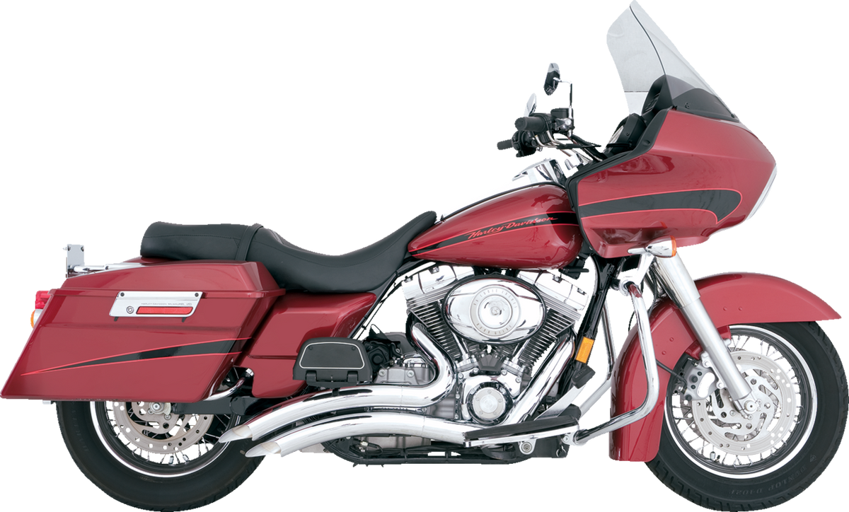 Big Radius Exhaust System - Chrome