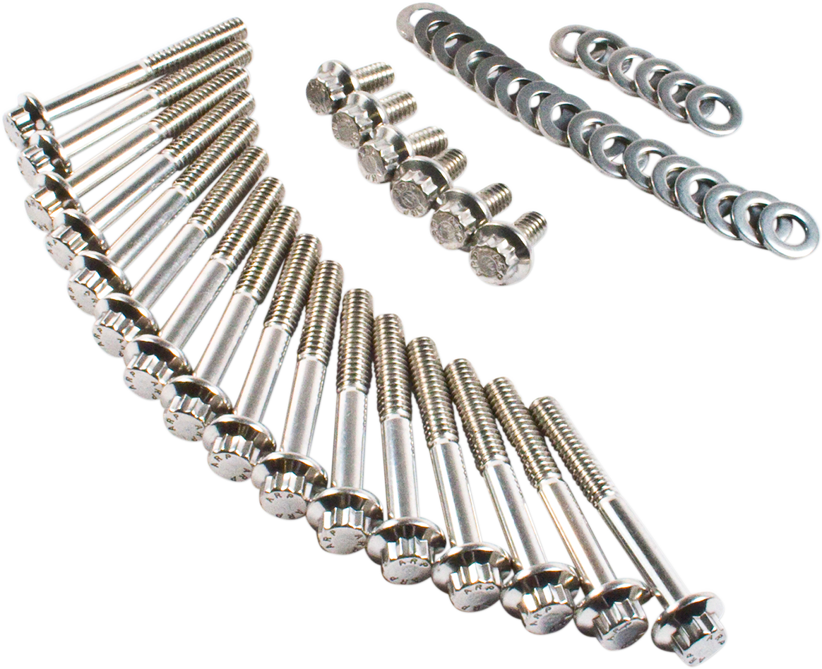 Fastener Kit - External Primary/Transmission - 12-Point - XL