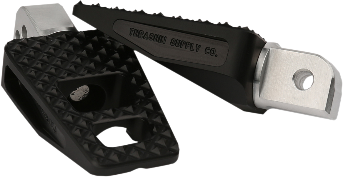 Rear P-54 Foot Pegs - Black - Softail