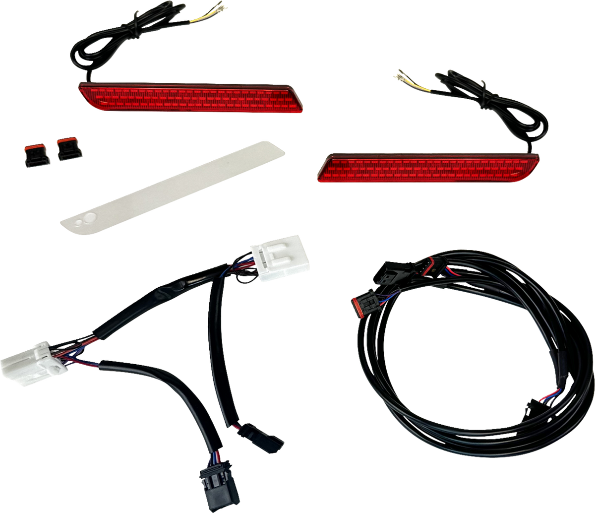 LED Reflector Light - Fender - Red