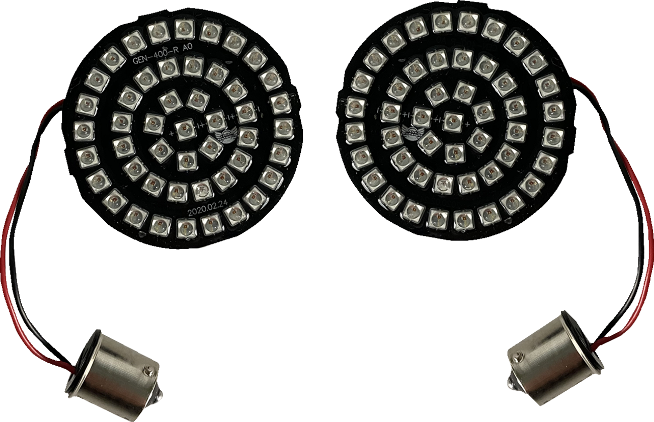 Turn Signal Insert - LED - Red - 1156
