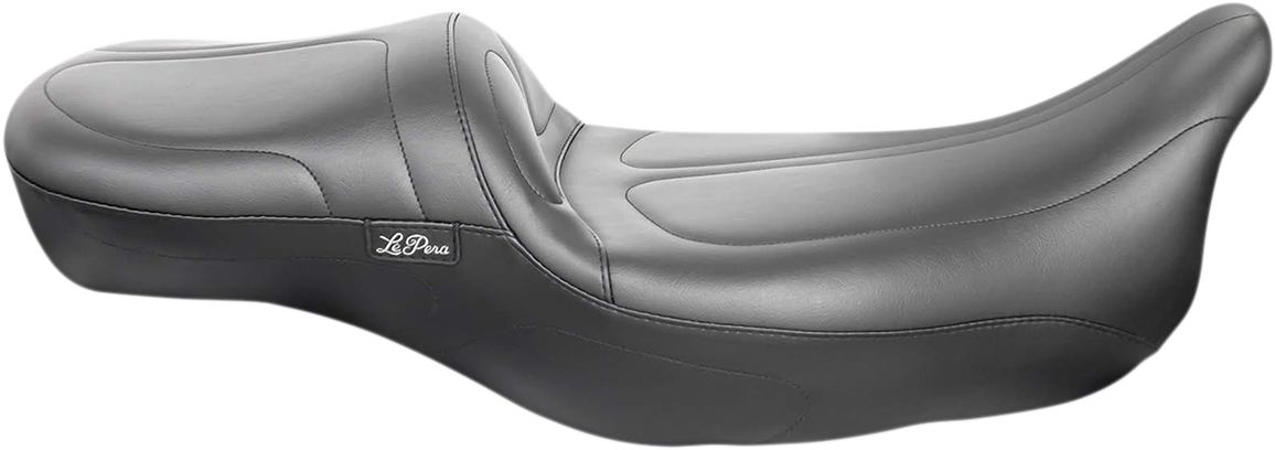 Maverick Daddy Long Legs Seat - Black - Stitched - FL '08-'23