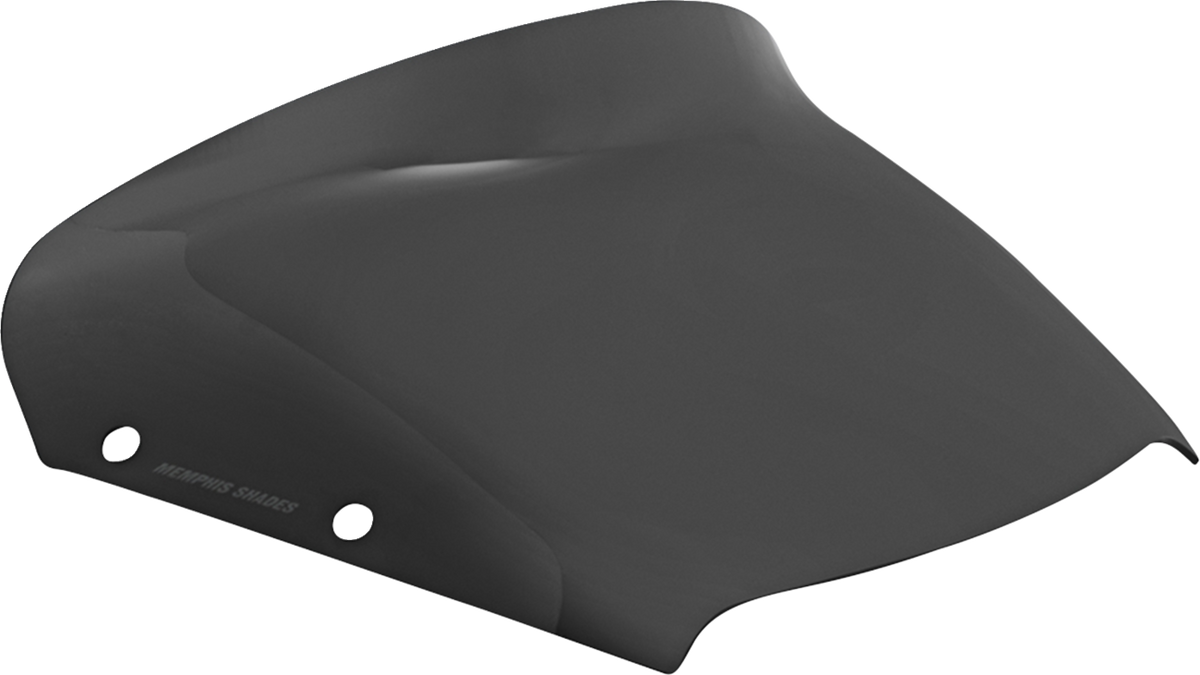 Spoiler Windshield - 4" - Dark Black Smoke - FLHX