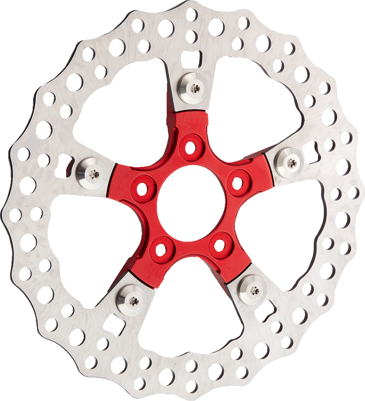 Rotor Mount - Ness Wheel - Red