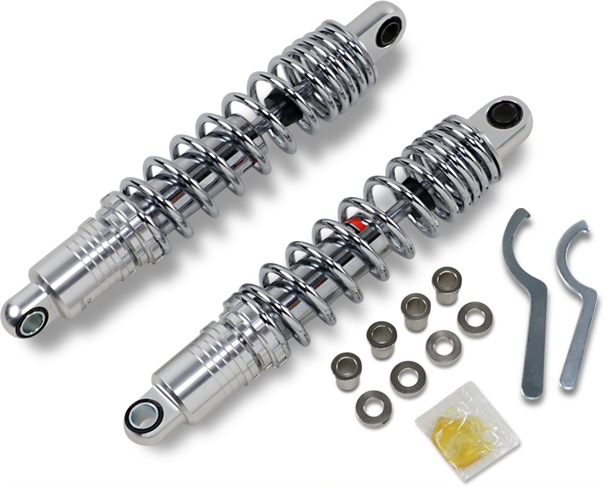 Premium Ride-Height Adjustable Shocks - 13.5" - Standard - Chrome