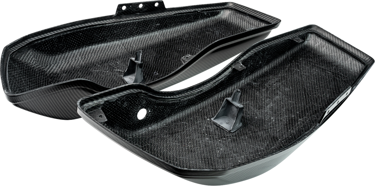 Saddlebag Lids - Carbon Gloss - FL '24-'25
