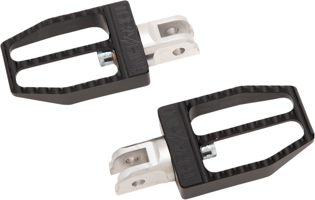 Front Militant Foot Pegs - Black - Softail