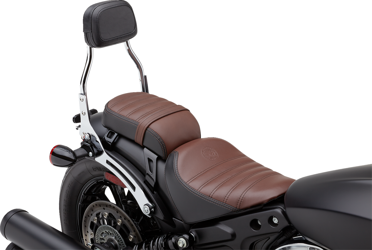 Detachable Backrest - Mini - Chrome - Bobber
