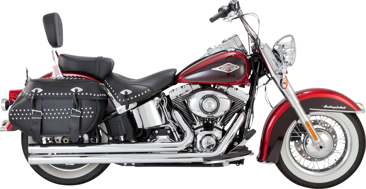 Big Shots Long Exhaust System - Chrome