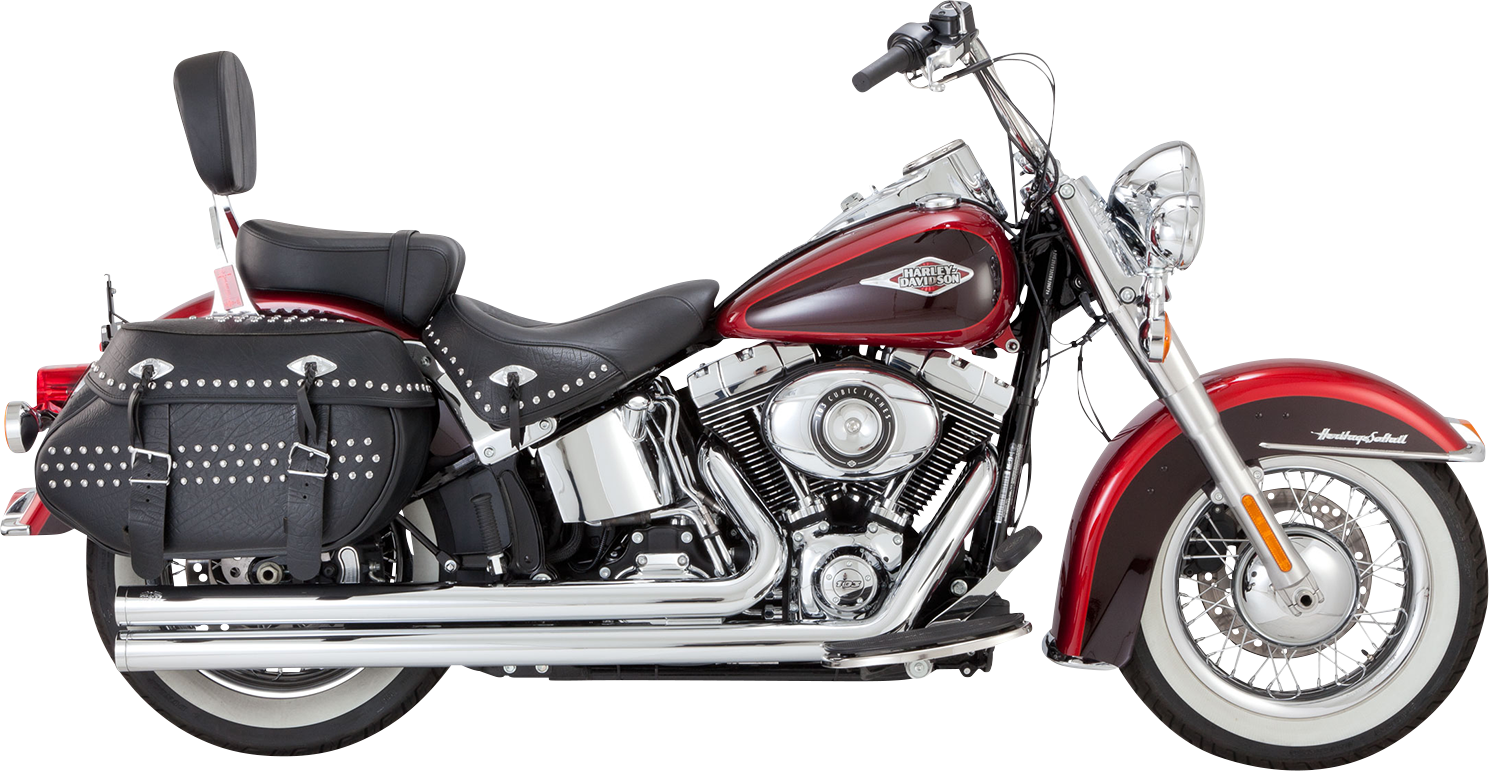 Big Shots Long Exhaust System - Chrome