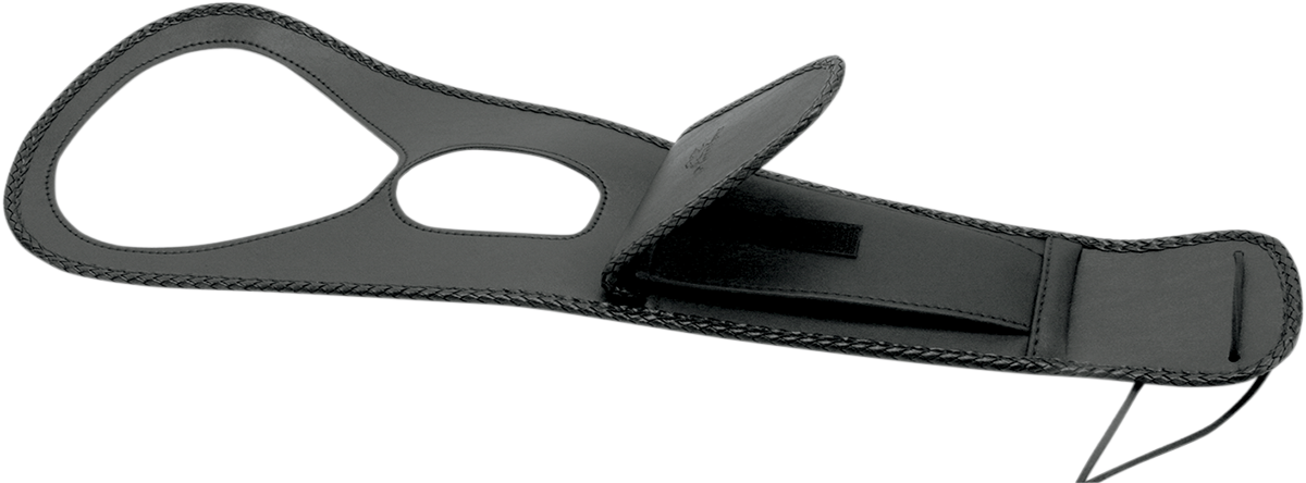 Pouch Tank Bib - Smooth - Black - Honda