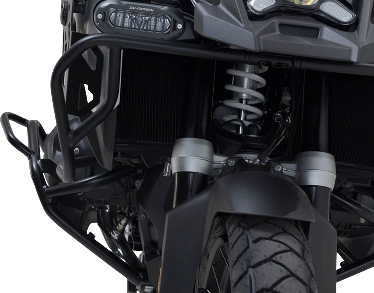 Upper Crash Bar - Black - BMW