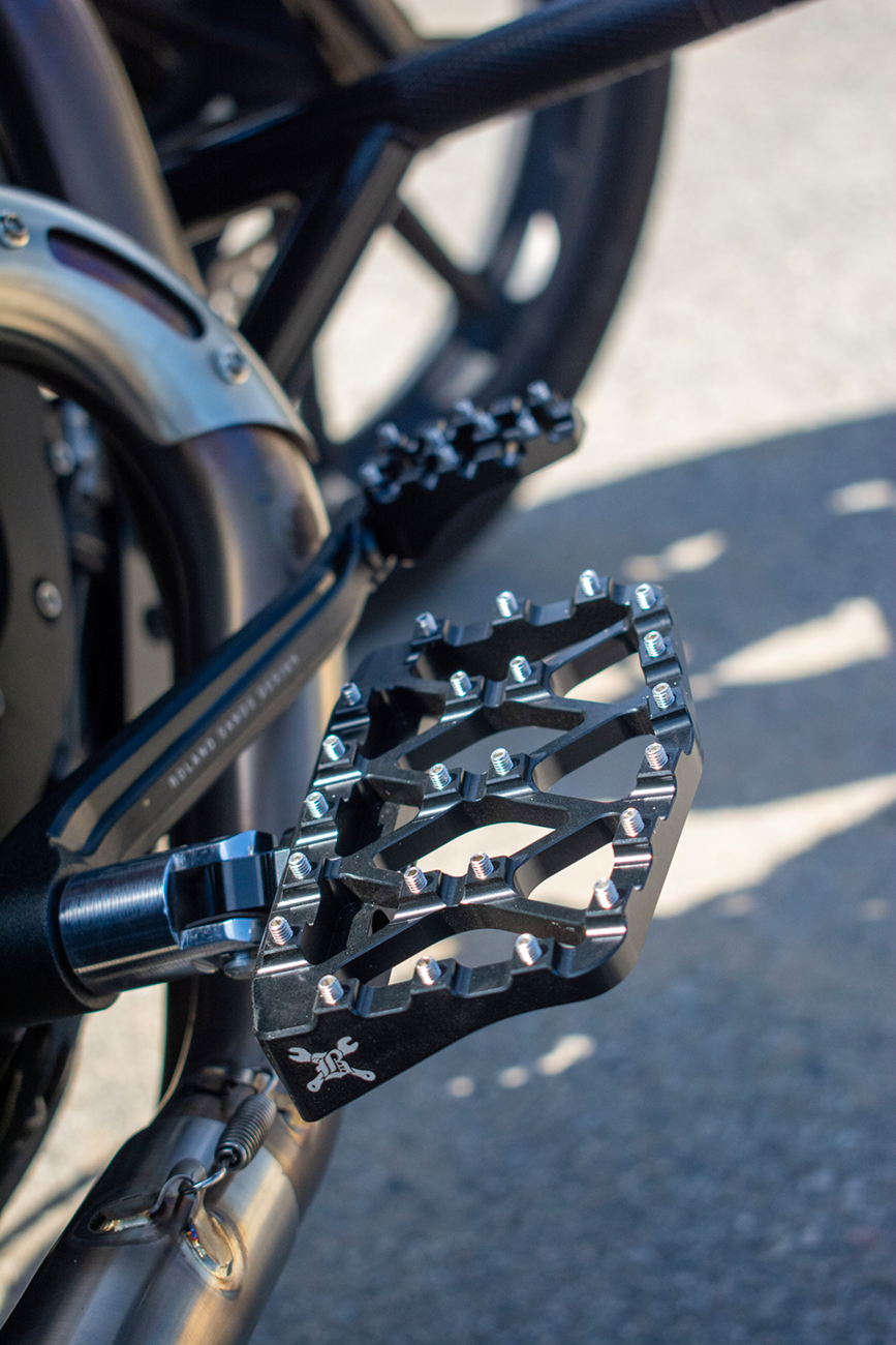 MX-Evolution Mini Floorboards - Black - FXD/XL