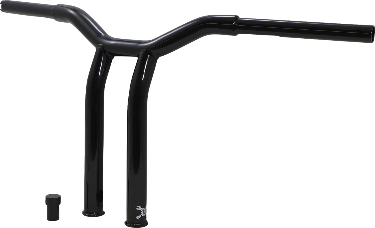 Dominator Handlebar - Raked - 12" - Black