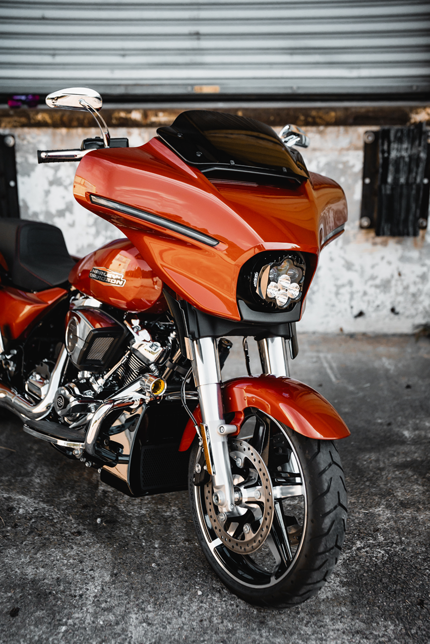 LED Headlight - Shark Demon® - FLHX/FLHL