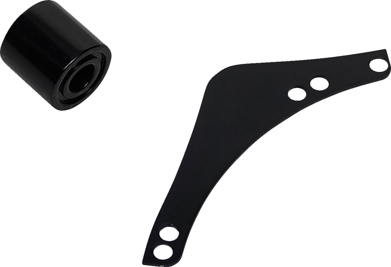 Replacement Breather Bolt Cover Plate - Inverted/Method/Clear Tear/Sidekick - Left - Black