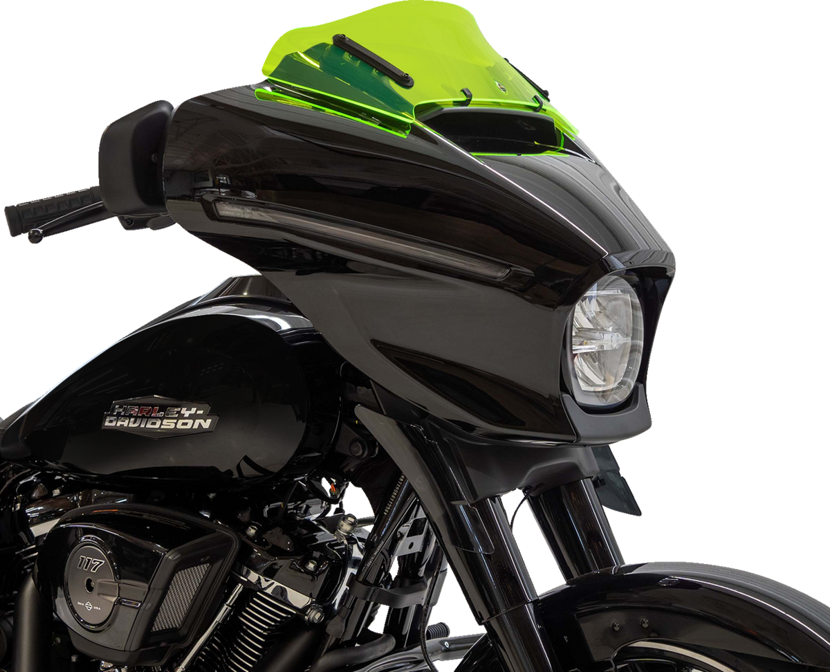 Ice Flare® Windshield - 6-1/2" - Green Ice - FLHX