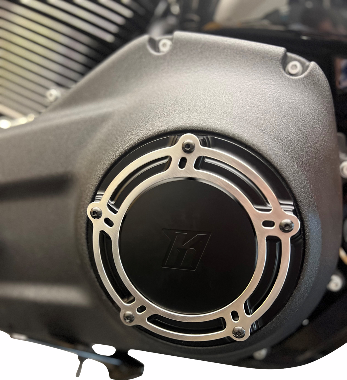 Derby Cover - NXL - Black - M8 Softail
