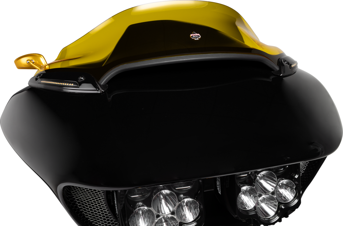 Fairing Vent Screen - Honeycomb - Chrome - FLTR