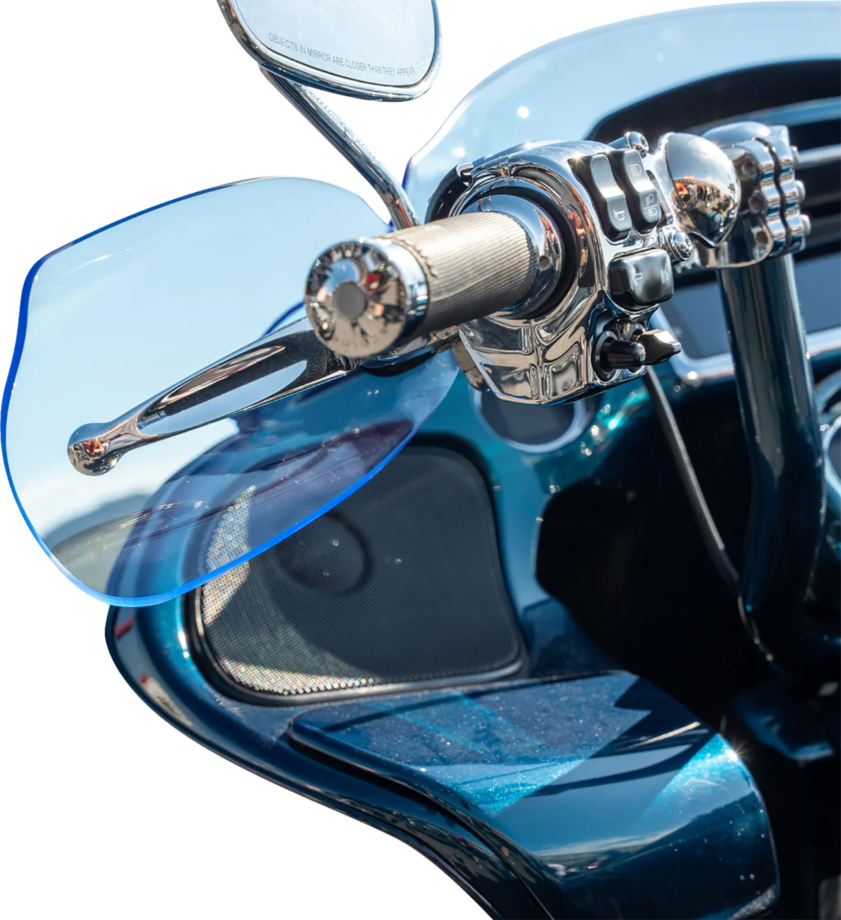 Flare® Handguards - '23-'25 Harley-Davidson - Blue Ice