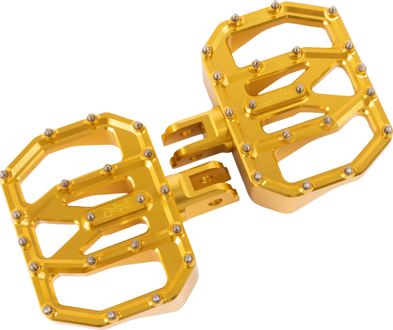 Mini Aggressor Floorboards - Gold - Front