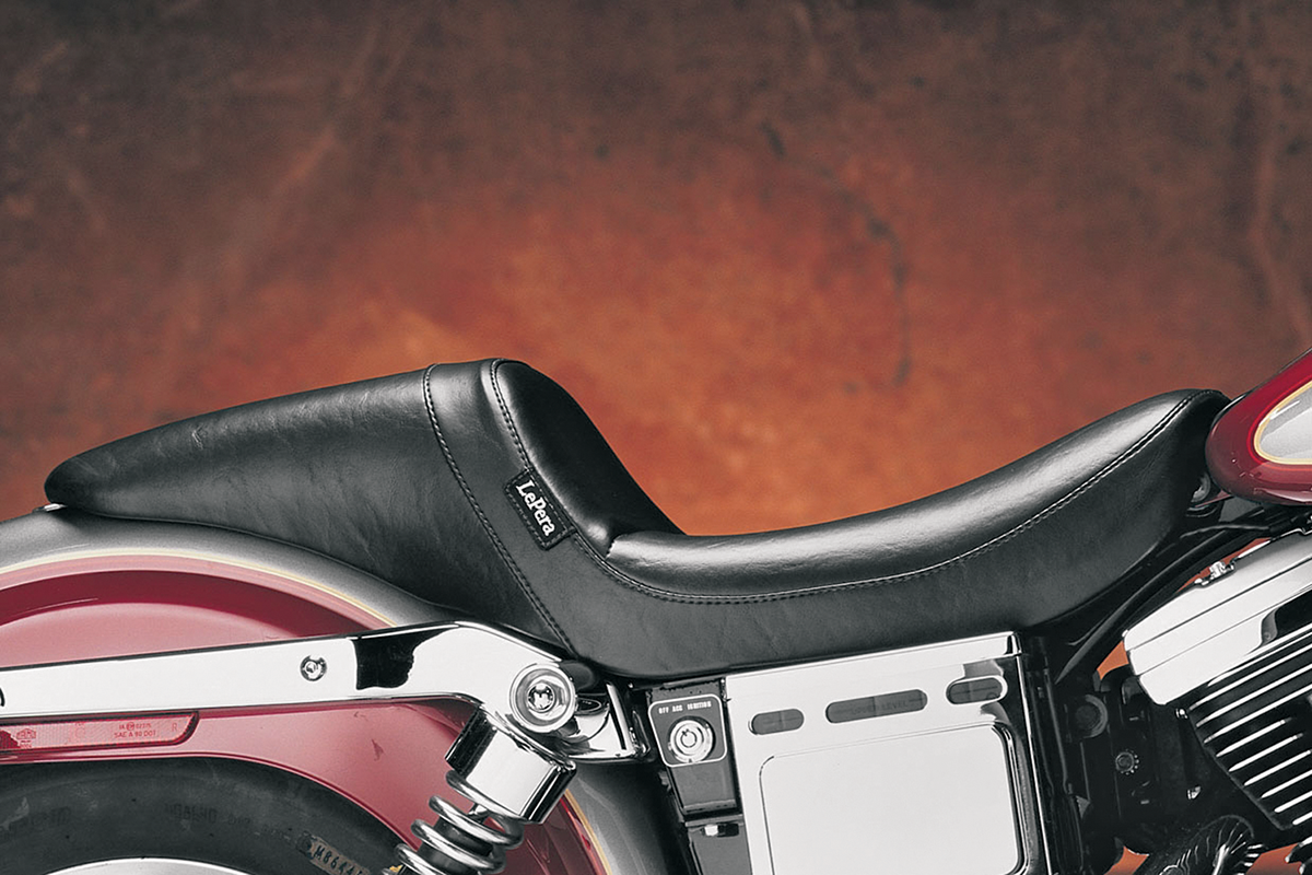 Daytona Sport Seat - Smooth - Black - Dyna '06-'17