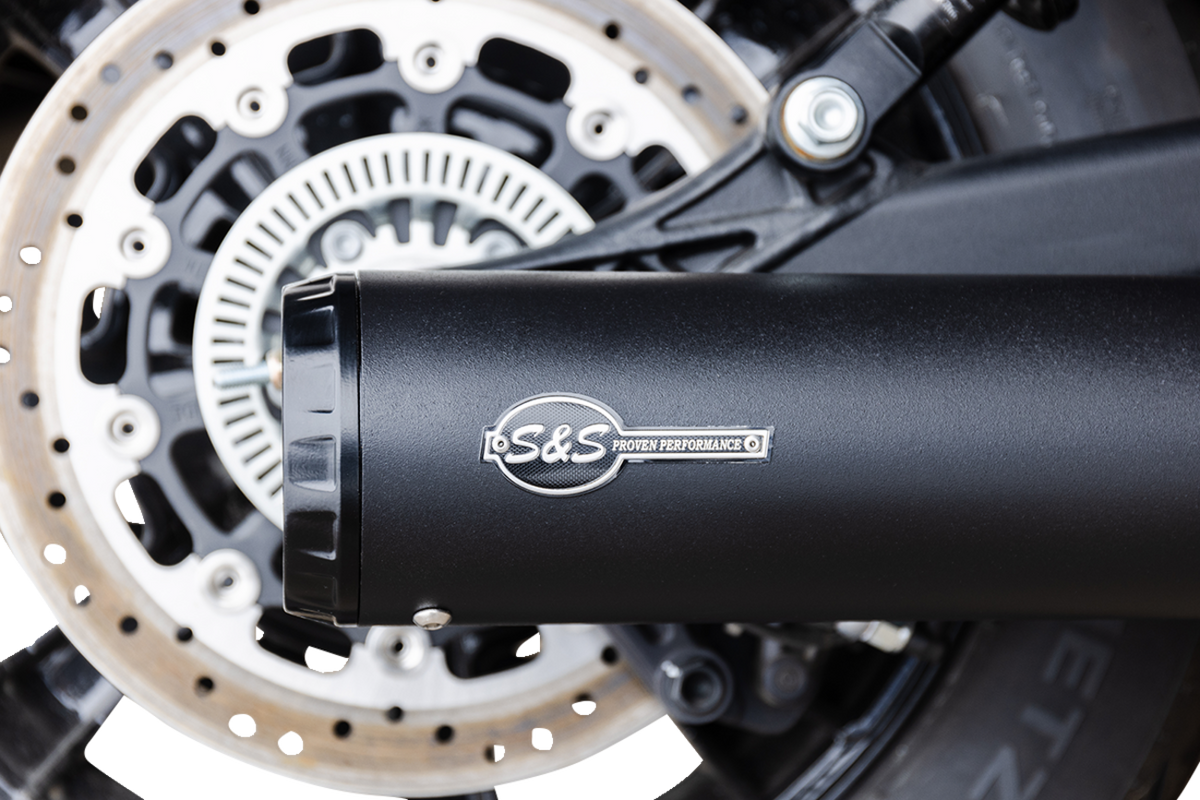 2-Into-1 Grand National Exhaust System - Black - 50-State