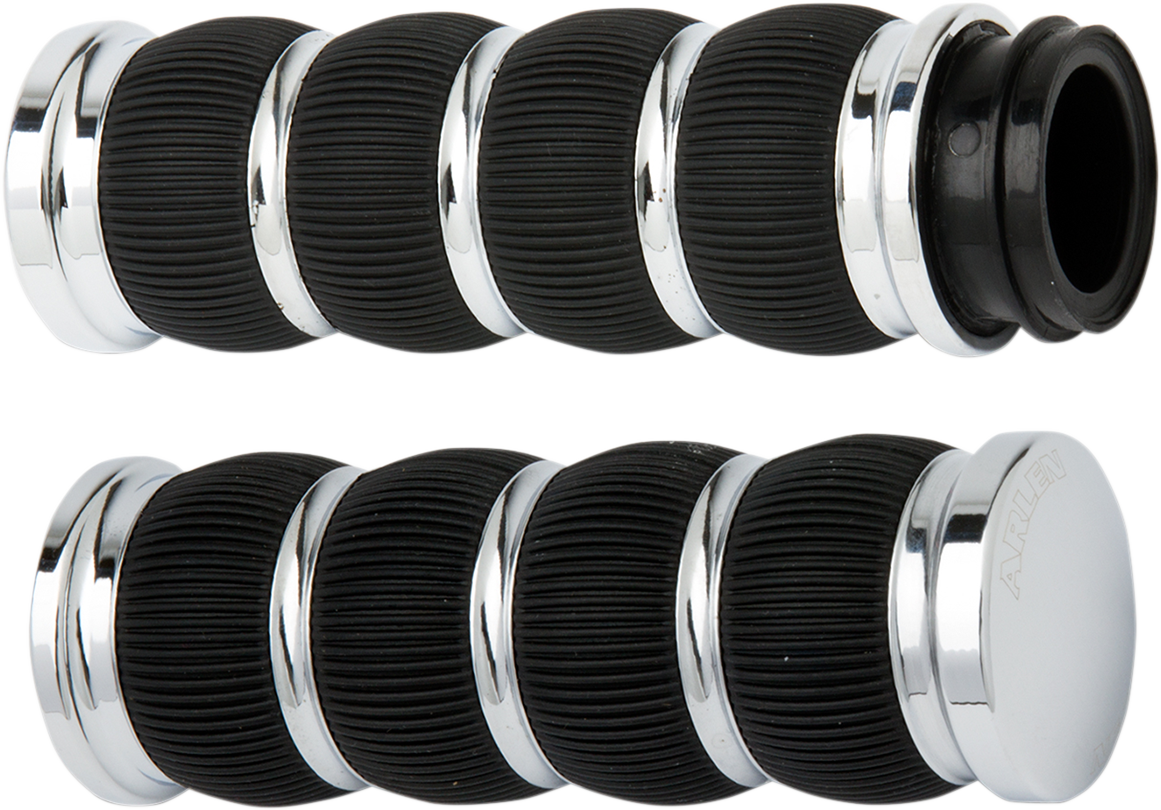 Fusion Ring Leader Grips - Cable - Chrome