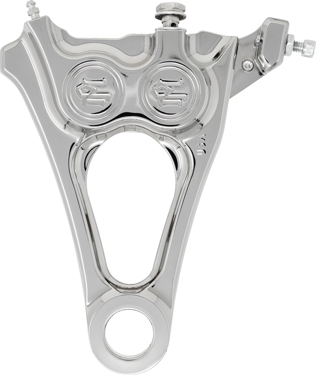 4-Piston Differential-Bore Rear Caliper