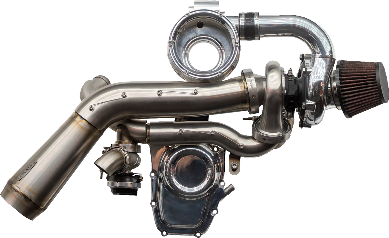 Tornado Turbo Kit - Stage 2 - Polished With Polished Aluminum - Gen 1 M8