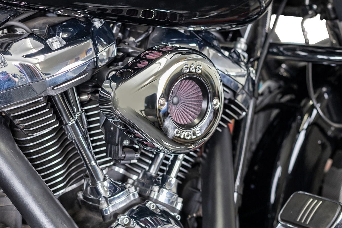 Air Stinger Stealth Air Cleaner Kit - Chrome