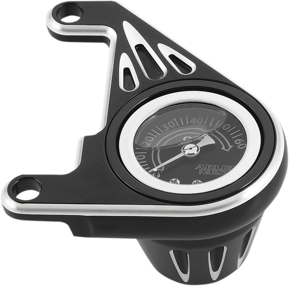 Oil Pressure Gauge Kit - Deep Cut - Black