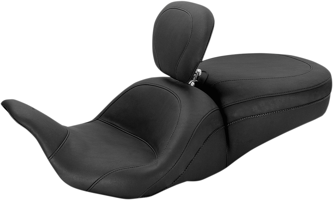 Lowdown Seat With Driver Backrest - Plain - FL '08-'25