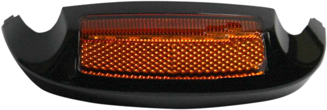 LED Front Fender Tip - Amber LED/Amber Lens - Black