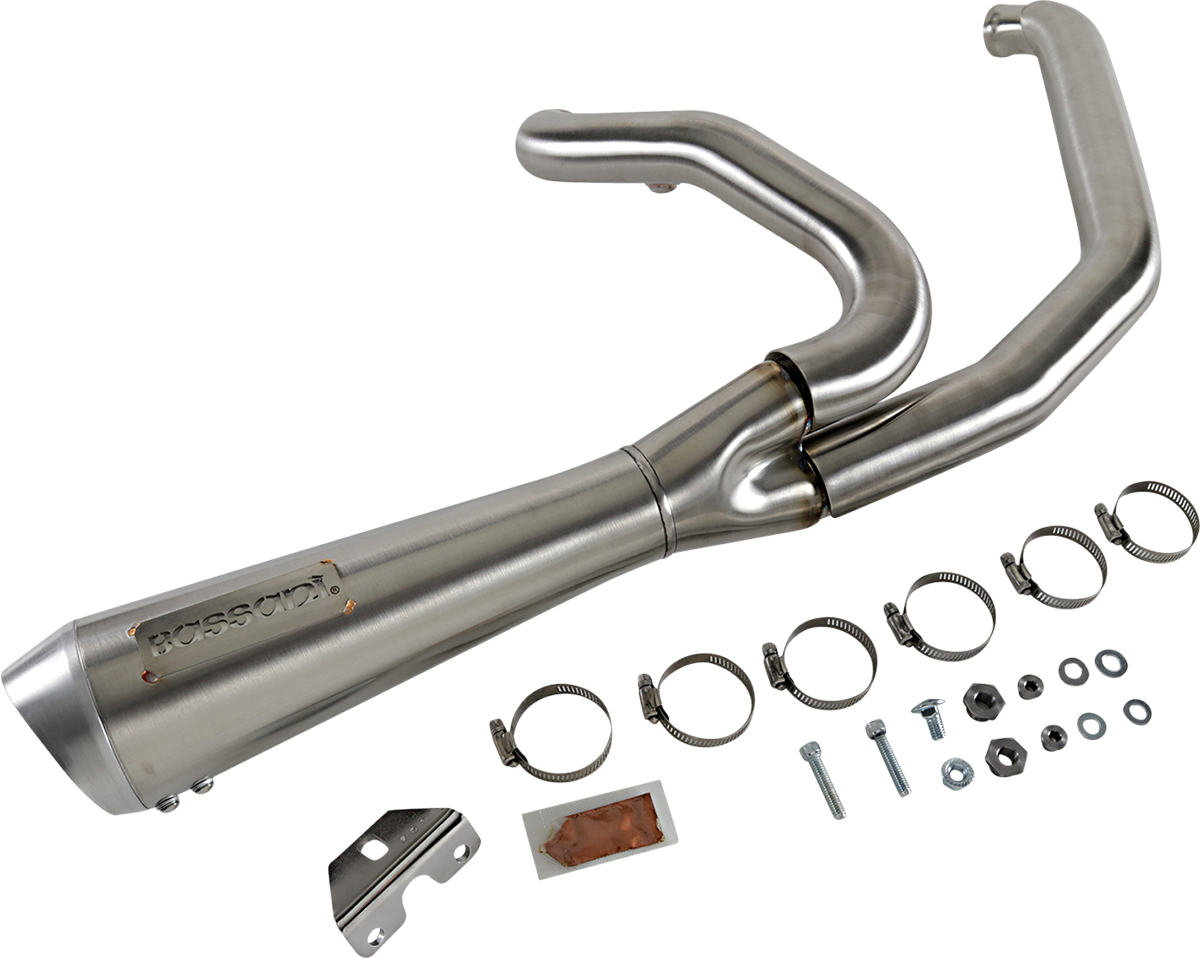 Short 2:1 Exhaust For FL - Stainless Steel