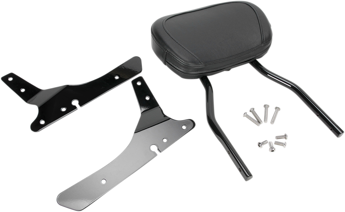 Round Sissy Bar - Short - Black - Sportster