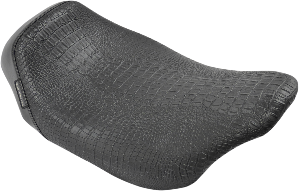 Bare Bones Solo Seat - Croc - Black - FL '08-'23