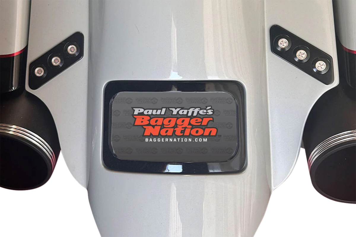 Swoop Three Piece Stretched Rear Fender Kit With Side Panels And Thunder Pods