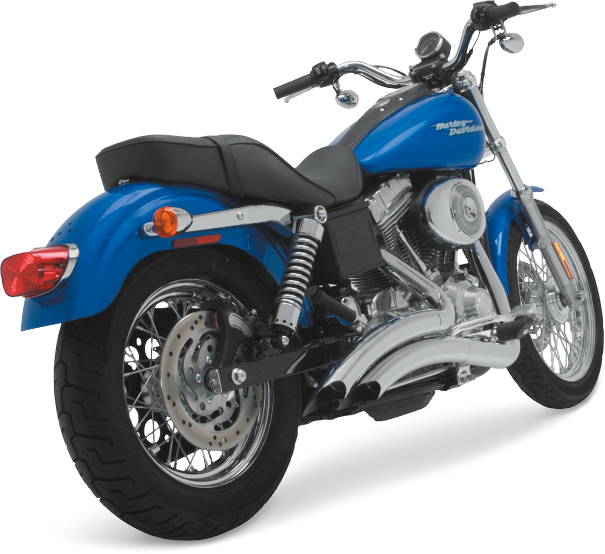 Big Radius Chrome Exhaust