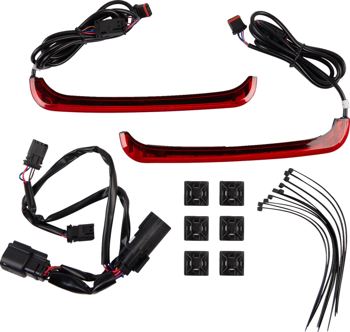 Saddlebag Lights - Red Lens