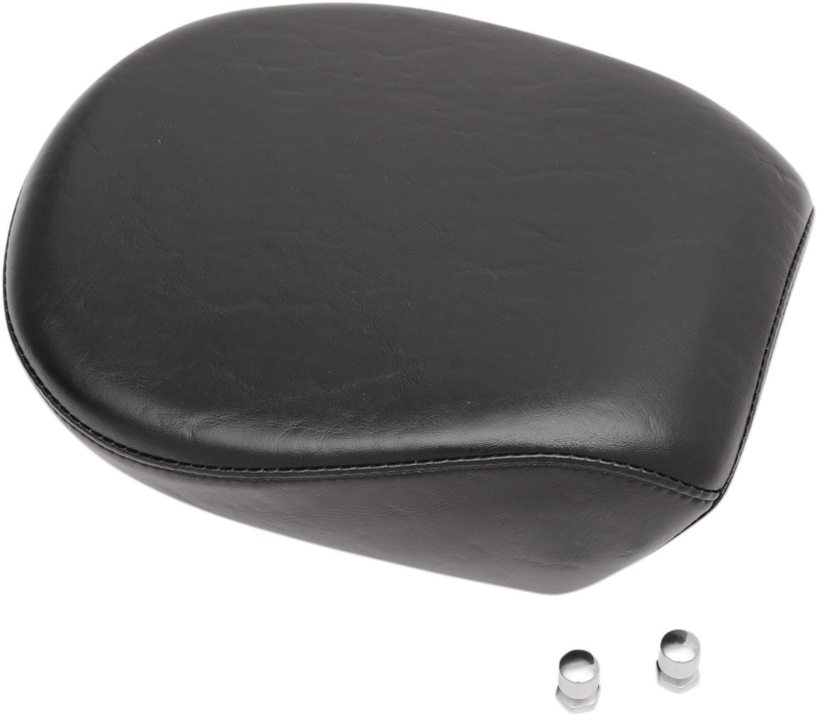 Bare Bones Pillion Pad - Deluxe - Smooth - Black - FLHT '02-'07