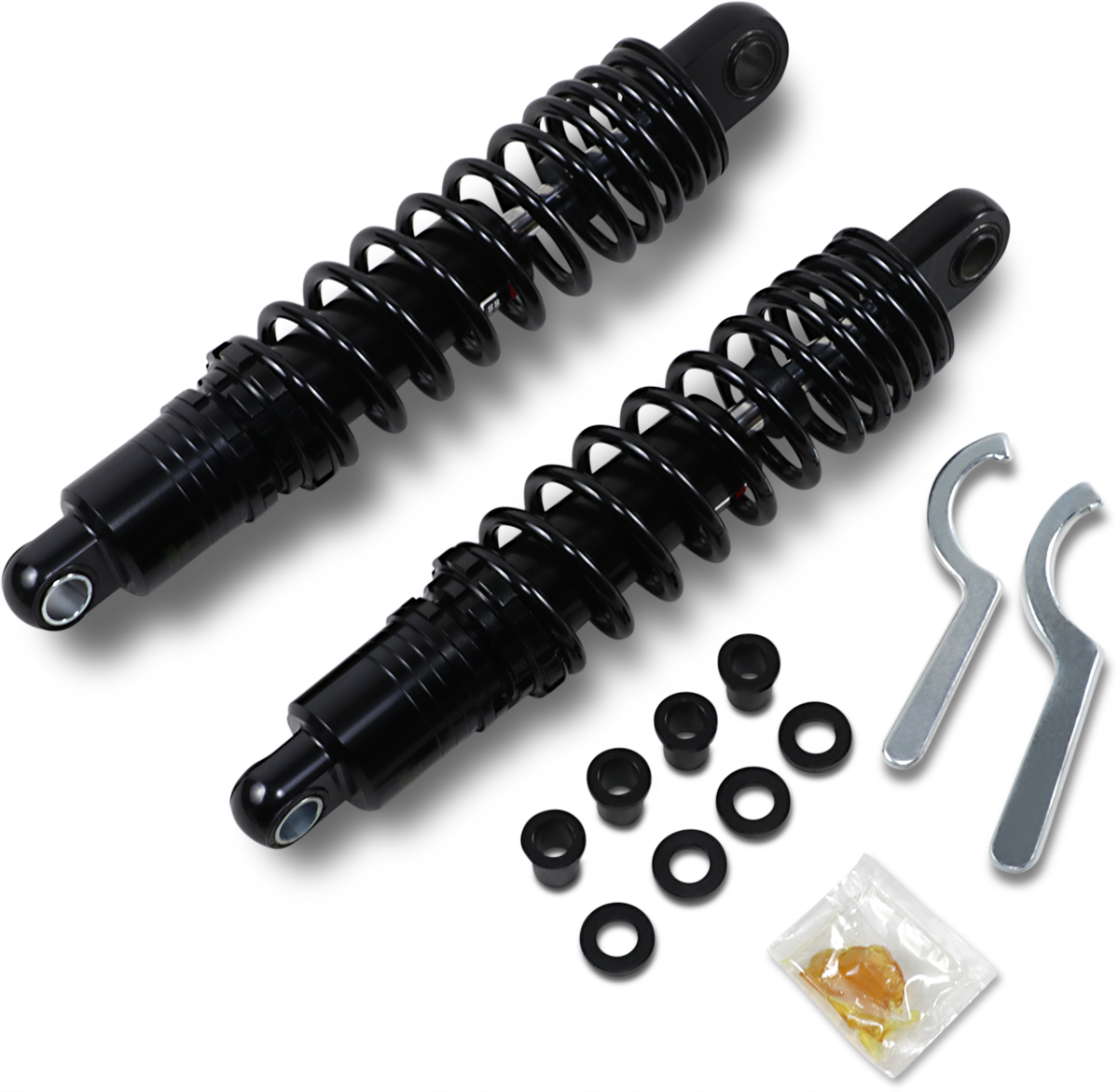 Premium Ride-Height Adjustable Shocks - 12.5" - Standard - Black